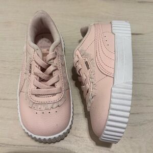 Puma Kids Light Pink Sneakers 6C